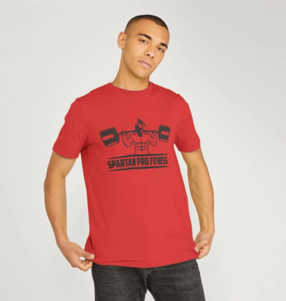 Spartan Pro Fitness Short Sleeve Red T-Shirt